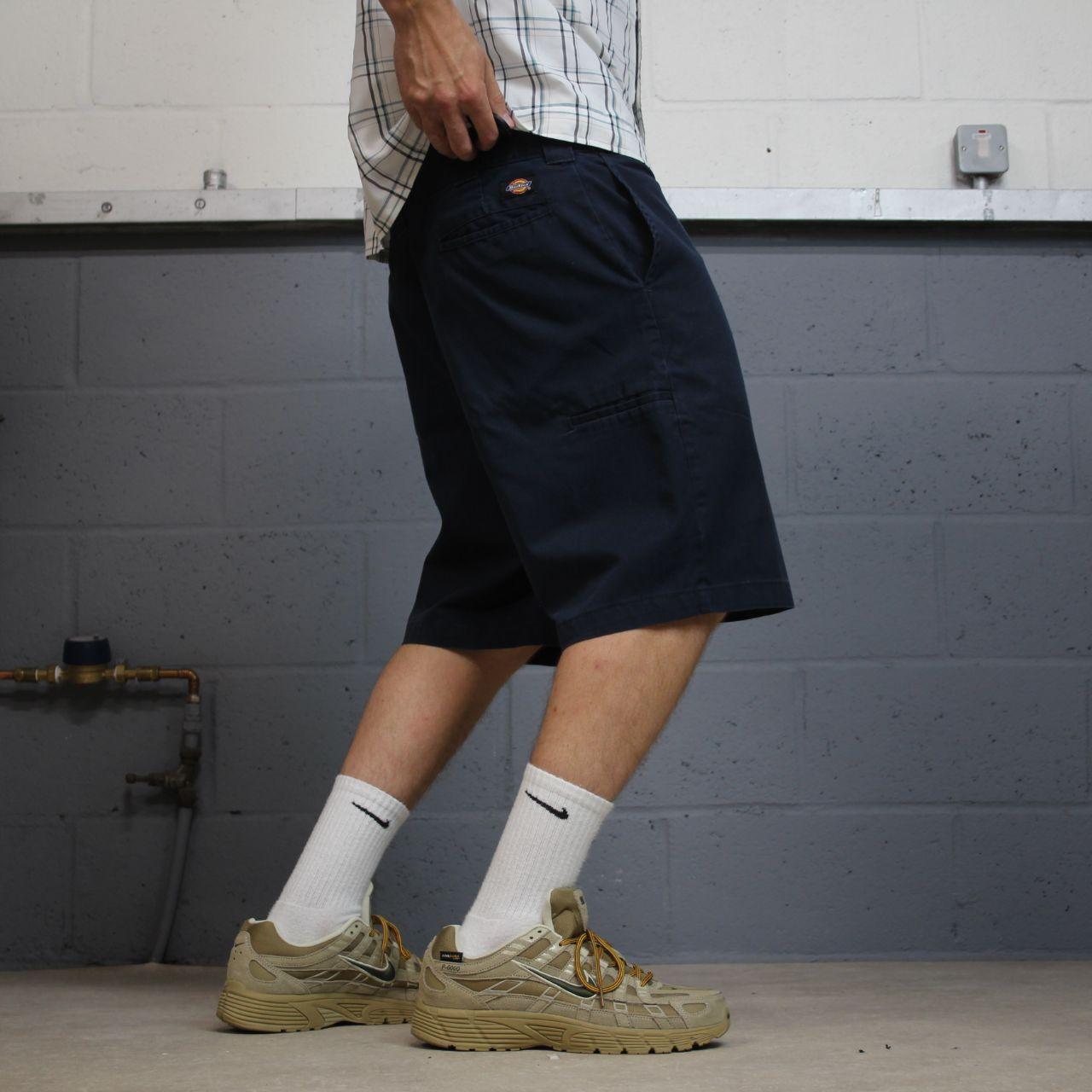 Dickies carpenter chino shorts navy Chino skater / surf shorts loose leg festival