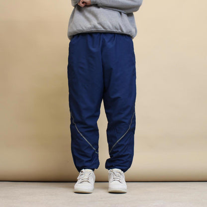 JWOD Skilcraft tracksuit bottoms S navy Loose y2k shell suit trackies