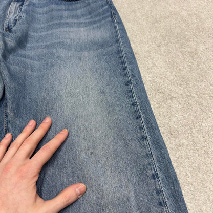 Vintage y2k Levis 505 jeans black Casual style 5 pocket straight leg denim pants