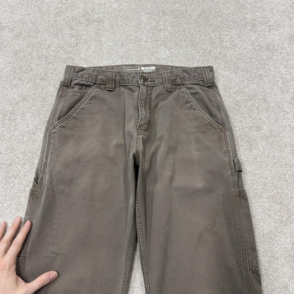 Carhartt carpenter pants relaxed y2k khaki Straight leg skater style workwear pants