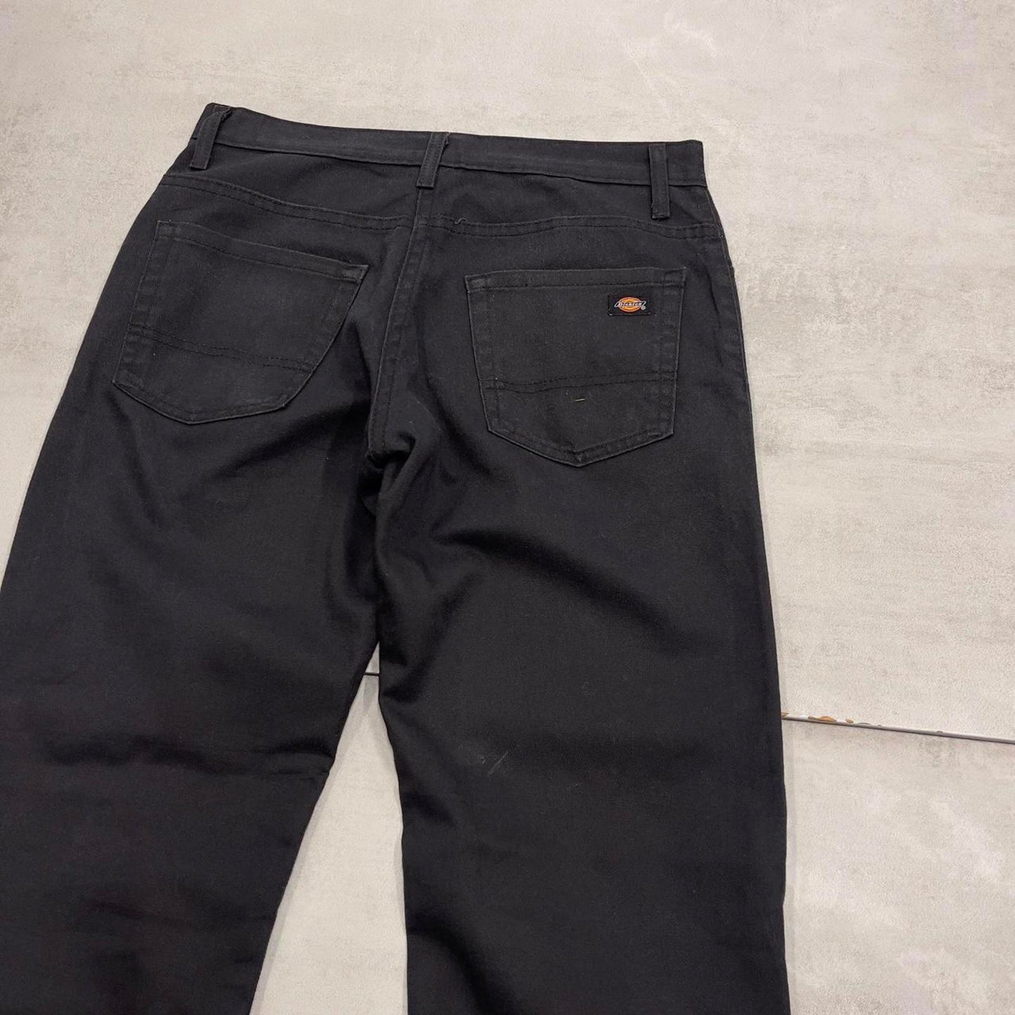 Black Dickies trousers W30L32 chino style skater pants