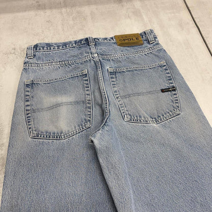 Mens vintage baggy Southpole jeans W34 L31