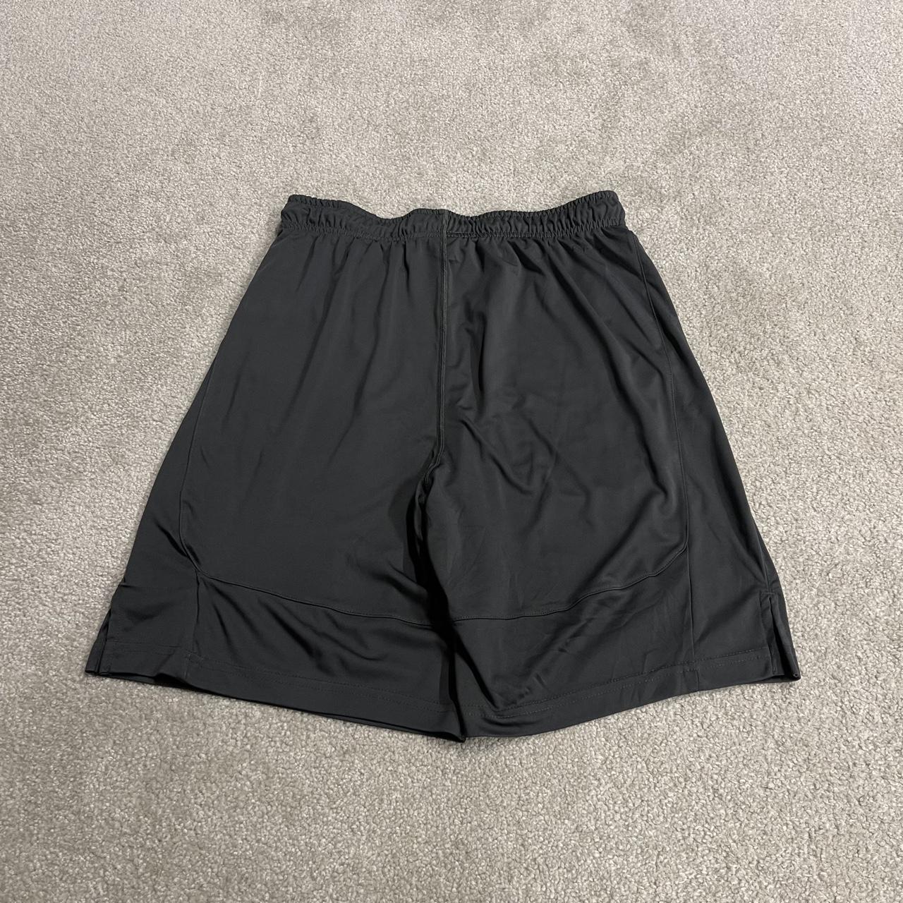 Nike sports shorts y2k loose charcoal grey Dri-Fit floaty summer gym shorts