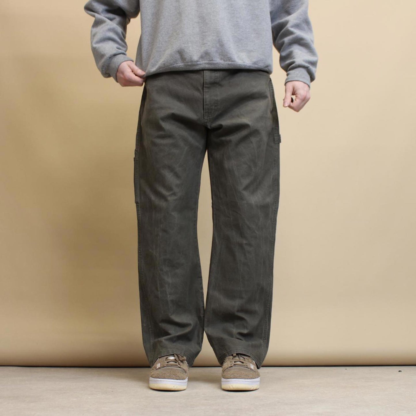 Khaki green Dickies carpenter jeans W36 L30