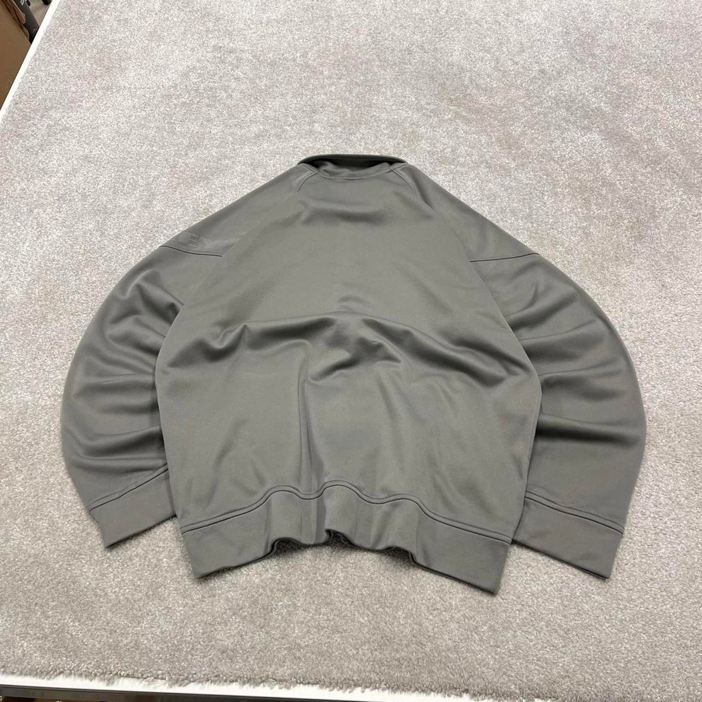 00s Oakley technical track jacket L men's y2k style grey lightweight full zip tech coat