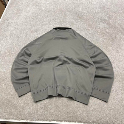 00s Oakley technical track jacket L men's y2k style grey lightweight full zip tech coat