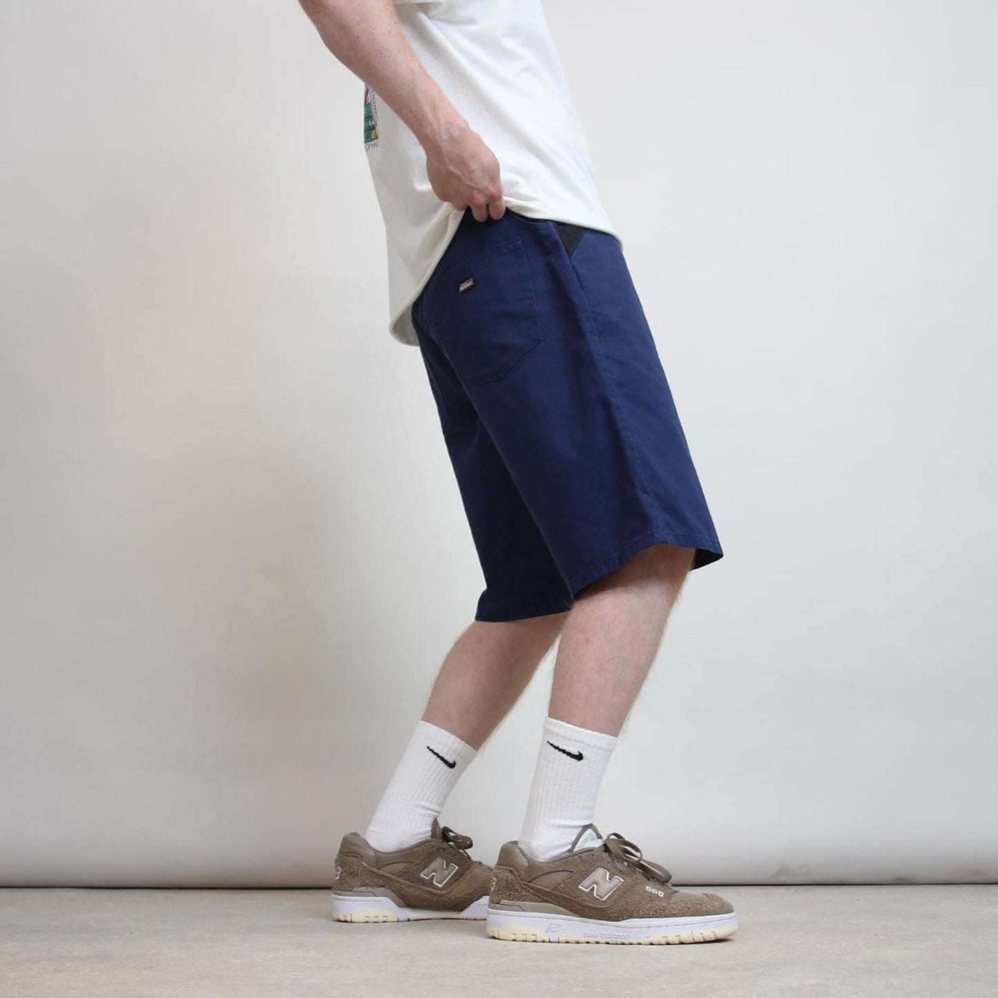 Navy Dickies shorts W36