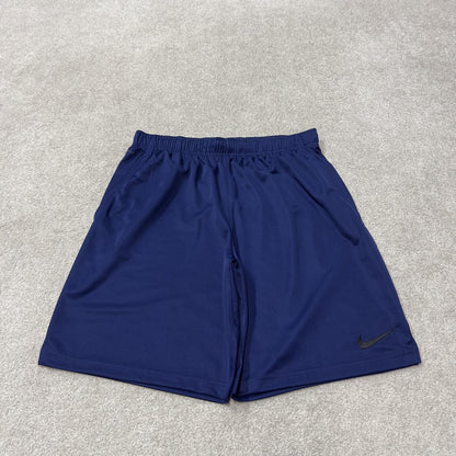 Nike sports shorts y2k loose blue Dri-Fit comfy floaty summer gym shorts