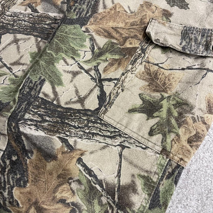 Vintage camo cargo pants y2k utility khaki Cabelas Realtree camouflage hunting cargos