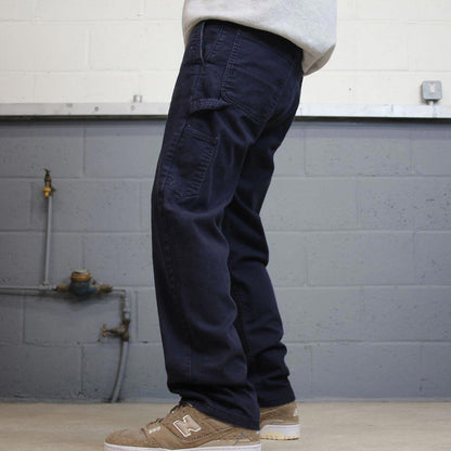 Carhartt carpenter jeans navy W34L28 90s skater style canvas cargos