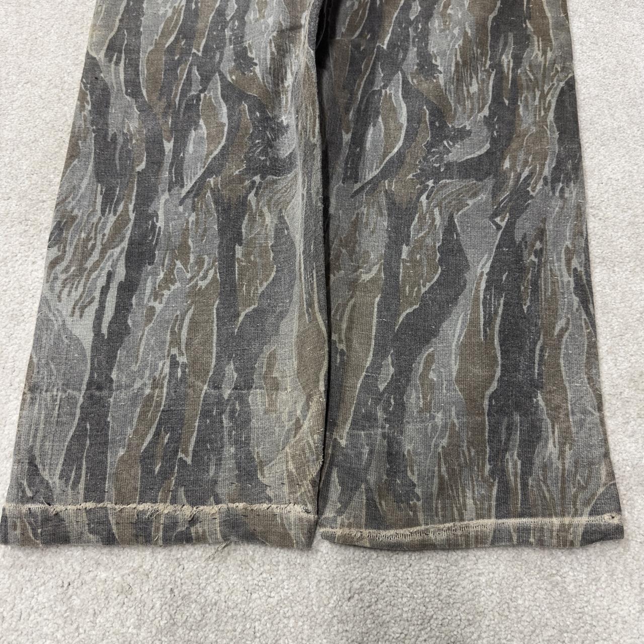 Vintage camouflage jeans y2k loose khaki Realtree camo loose leg hunting pants