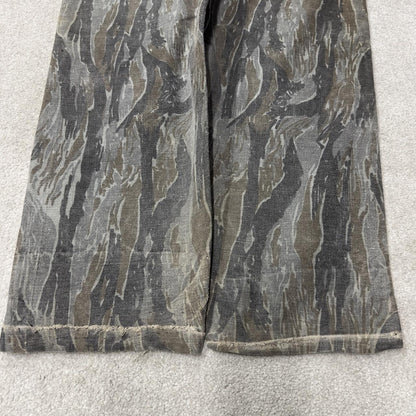 Vintage camouflage jeans y2k loose khaki Realtree camo loose leg hunting pants