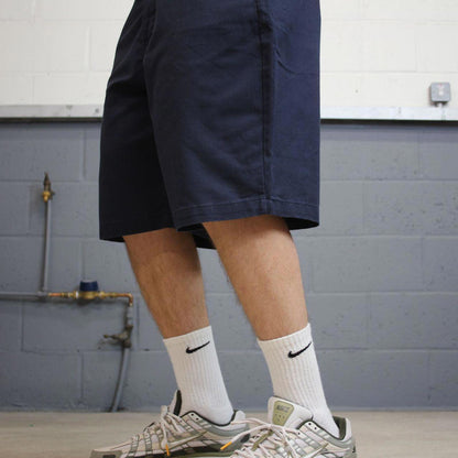 Y2k baggy Dickies shorts skater style navy Loose wide leg chino summer festival shorts
