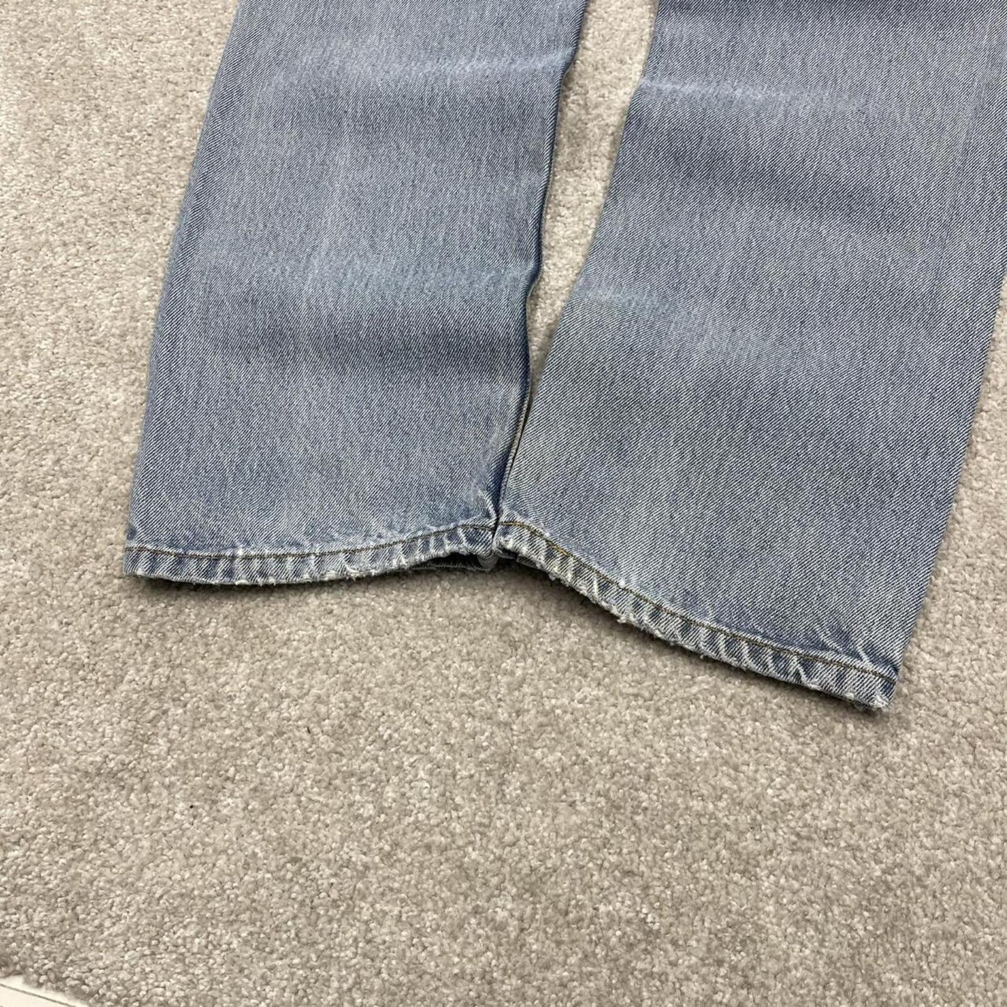 Y2k Levi's 505 jeans blue 30x32 Straight leg / slim denim pants red tab logo
