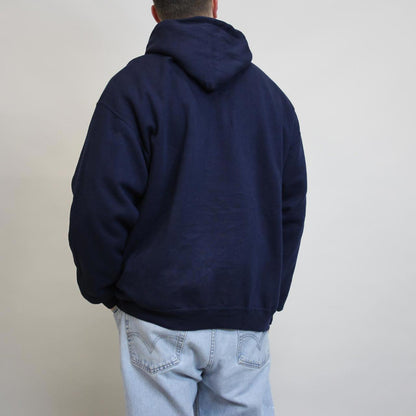Navy vintage Russell hoodie XL