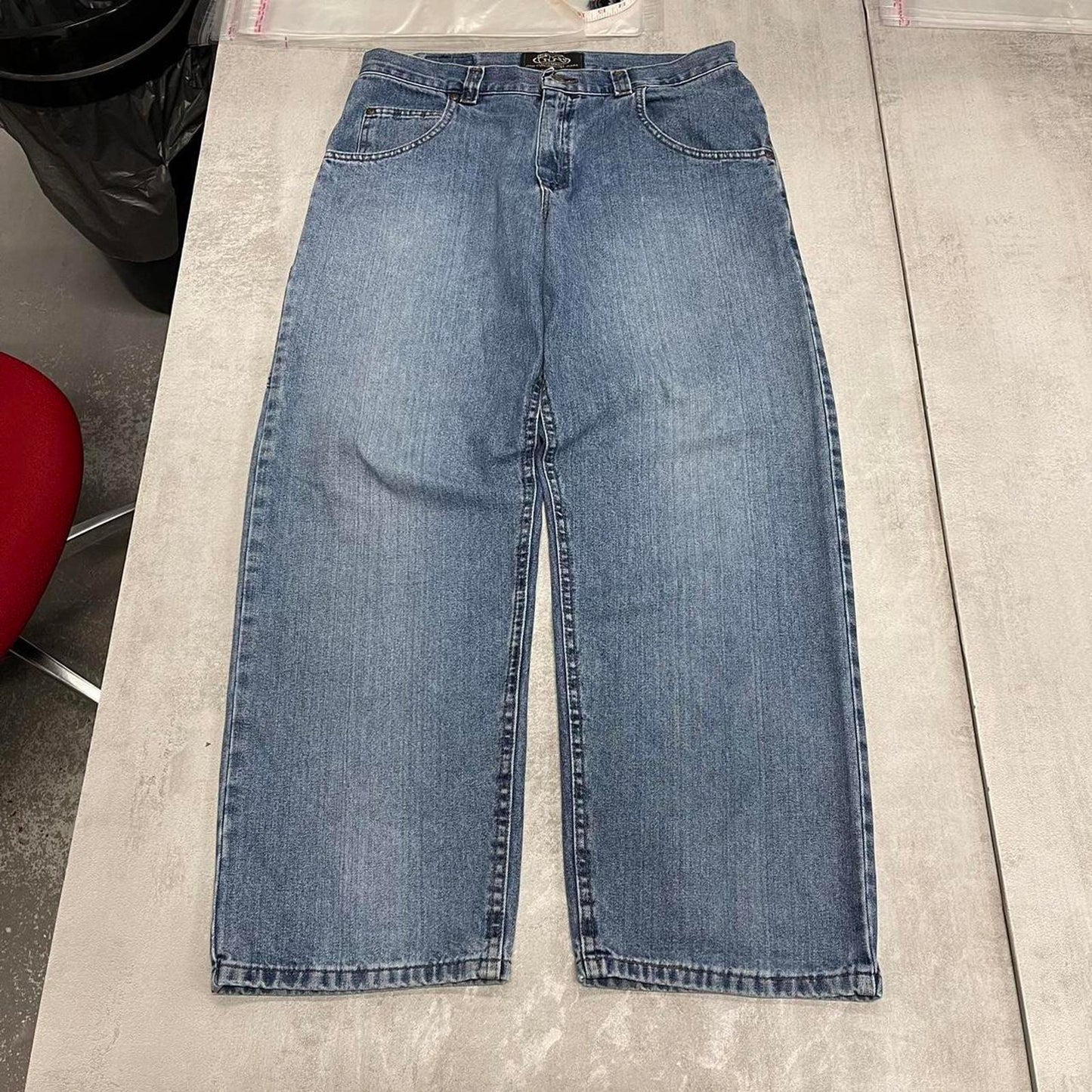 Baggy Lee Pipes carpenter jeans W34 L30