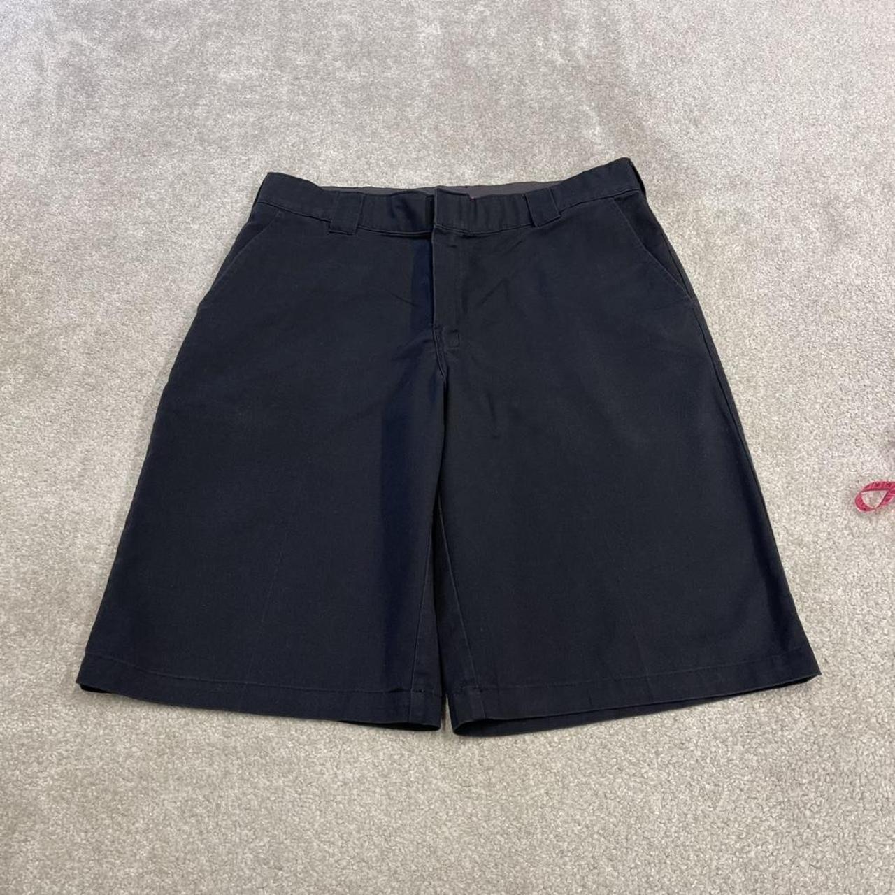 Dickies carpenter chino shorts relaxed black Chino style skater shorts loose leg festival