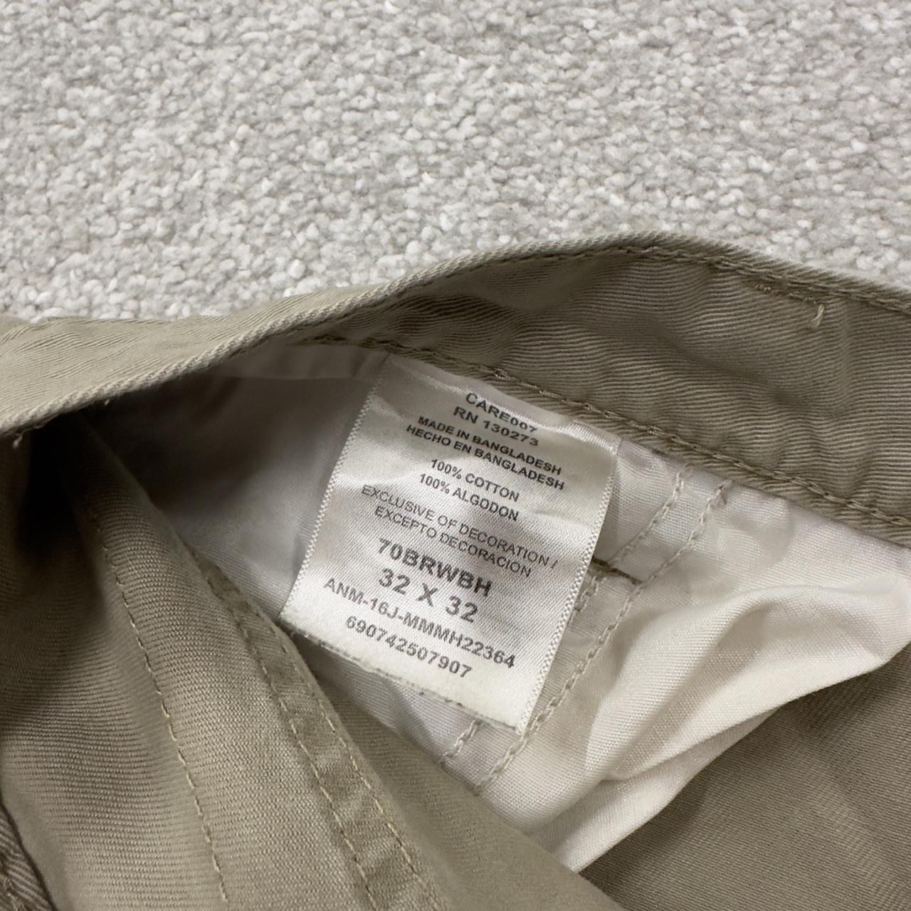 Wrangler cargo pants y2k khaki W32L32 Loose straight leg utility skater work pants