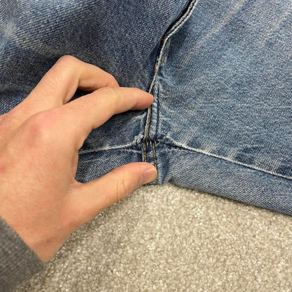 Vintage 90s Dickies jeans W38L32 00s skate style blue denim workwear pants American