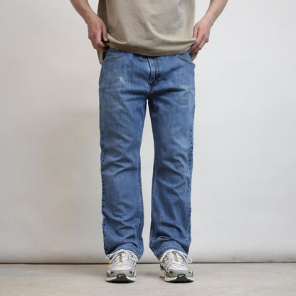 Mens Carhartt jeans W40 L30 blue relaxed denim 90s style jeans