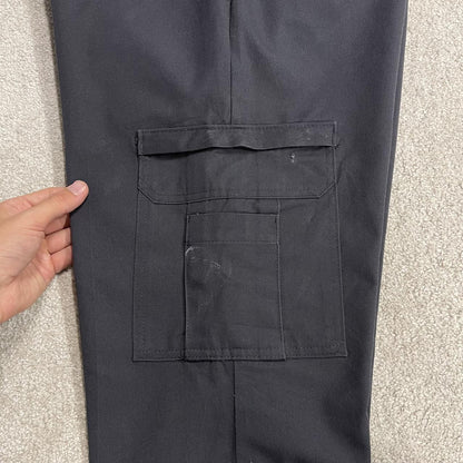 Dickies baggy cargo pants y2k grey W34L32 Loose fit skater work pants, belt loops, utility pockets