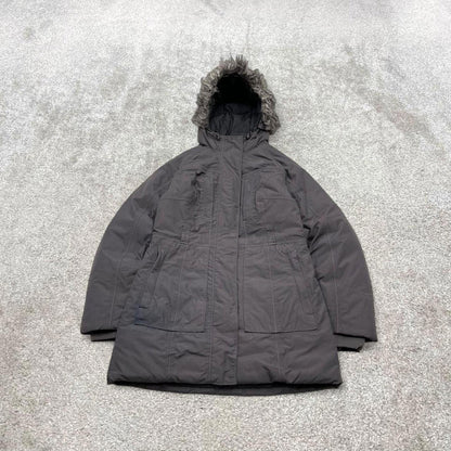 North Face HyVent puffer jacket S women's y2k 00s style tech parka windbreaker autumn