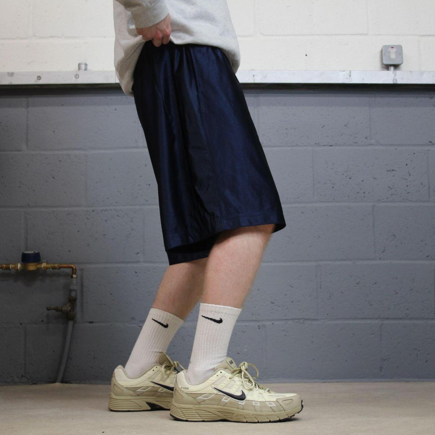 Nike Basketball sports shorts y2k navy Casual style comfy loose floaty summer gym shorts