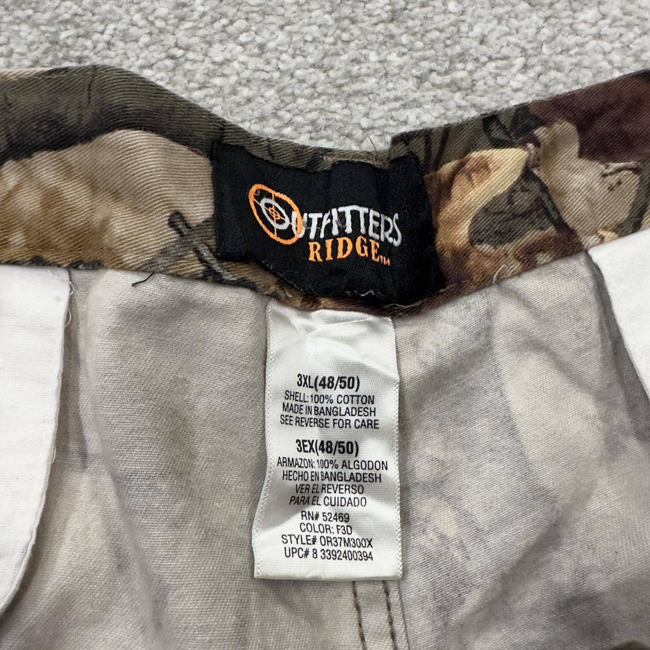 Baggy camo cargo pants wide leg Y2K khaki outdoors hunting utility trousers wide leg