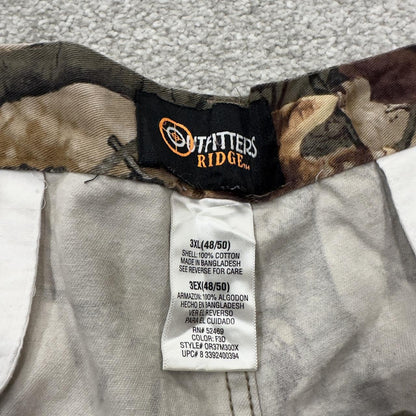 Baggy camo cargo pants wide leg Y2K khaki outdoors hunting utility trousers wide leg