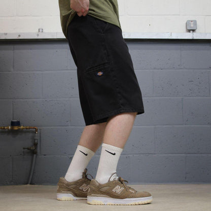 Dickies carpenter shorts black Twill chino skater style shorts loose leg