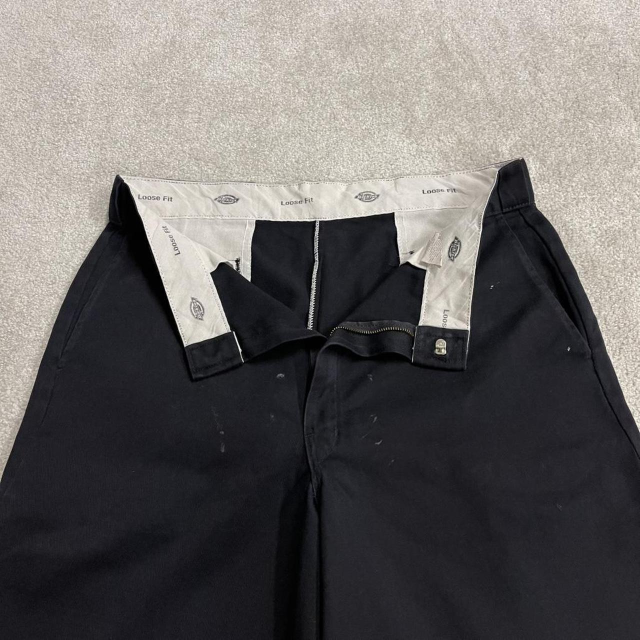Dickies baggy chino shorts carpenter black Chino style skater shorts long wide leg festival