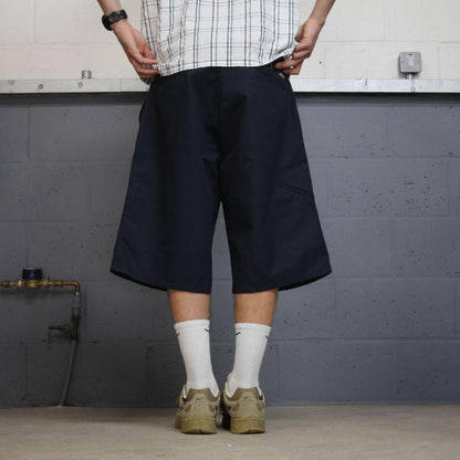 Dickies carpenter chino shorts blue Loose long leg skater / surf shorts festival