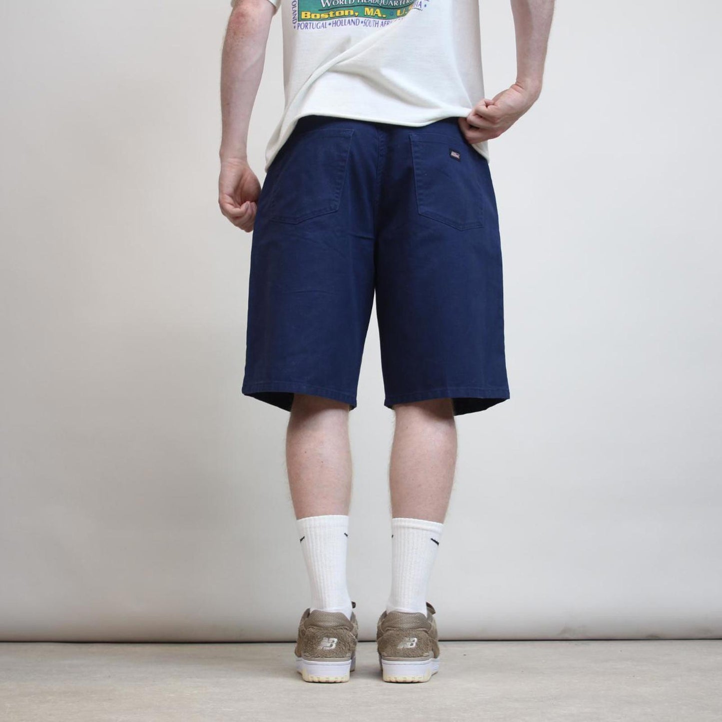 Navy Dickies shorts W36