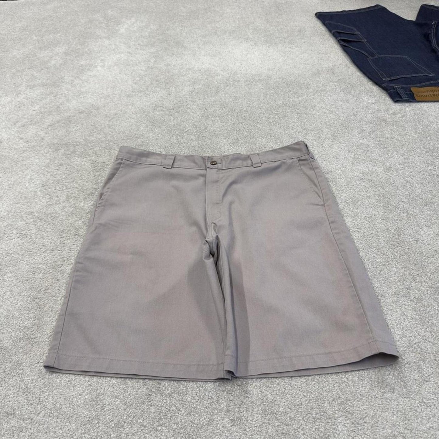 Dickies carpenter chino shorts grey Chino style skater shorts loose leg festival