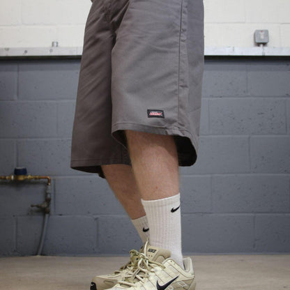 Dickies carpenter shorts long leg grey Twill chino skater style shorts loose long leg