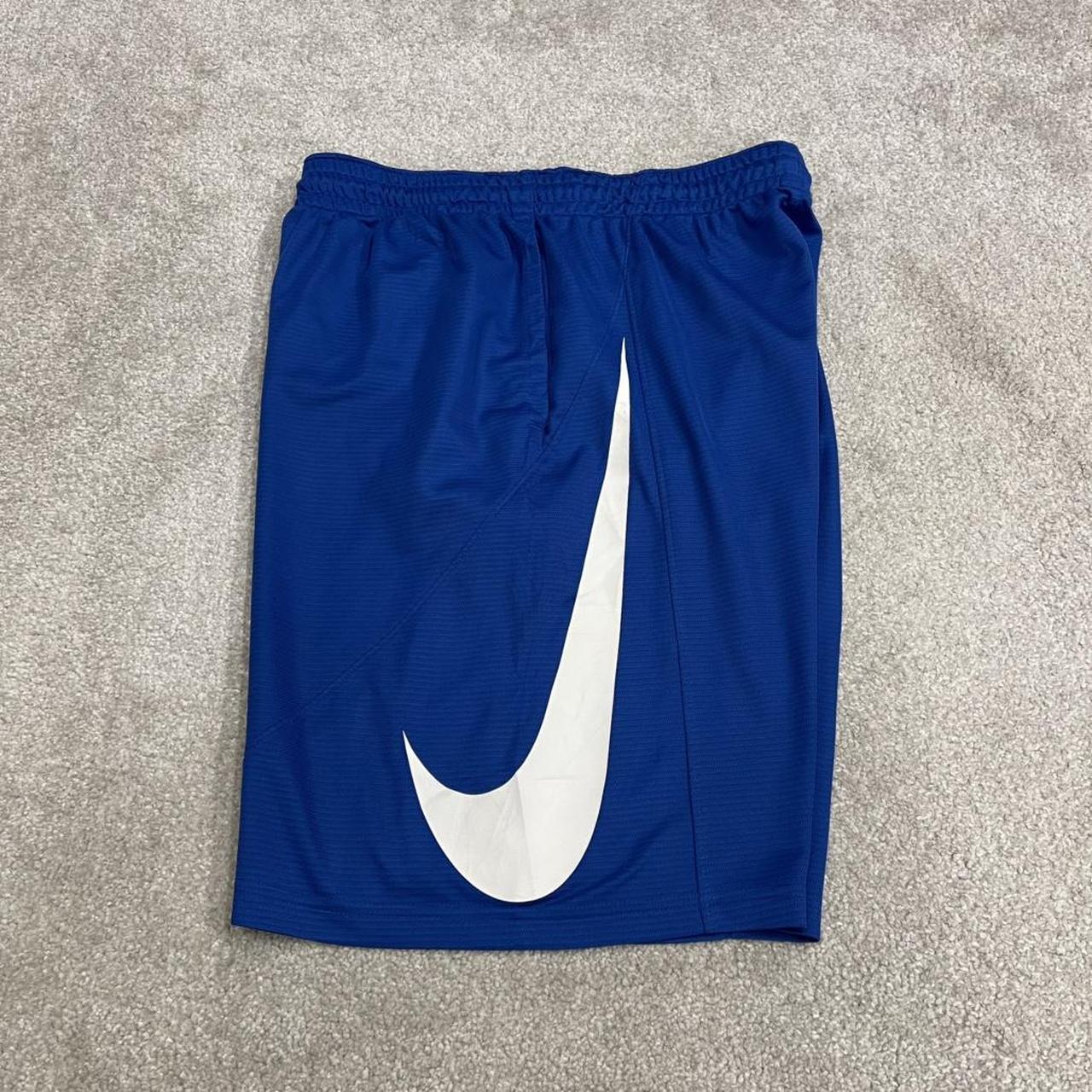Nike sports shorts y2k Dri-Fit blue Casual style comfy loose floaty summer gym shorts