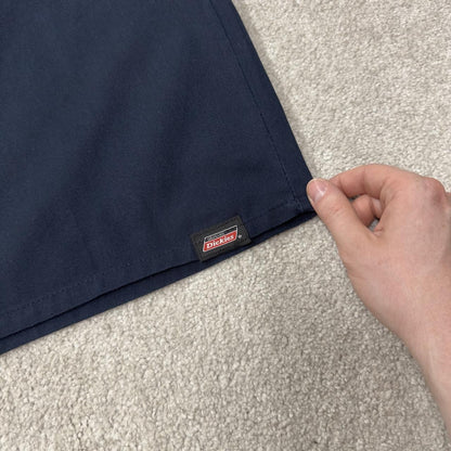 Dickies baggy carpenter shorts Y2K navy Twill chino style skater work shorts loose cargo