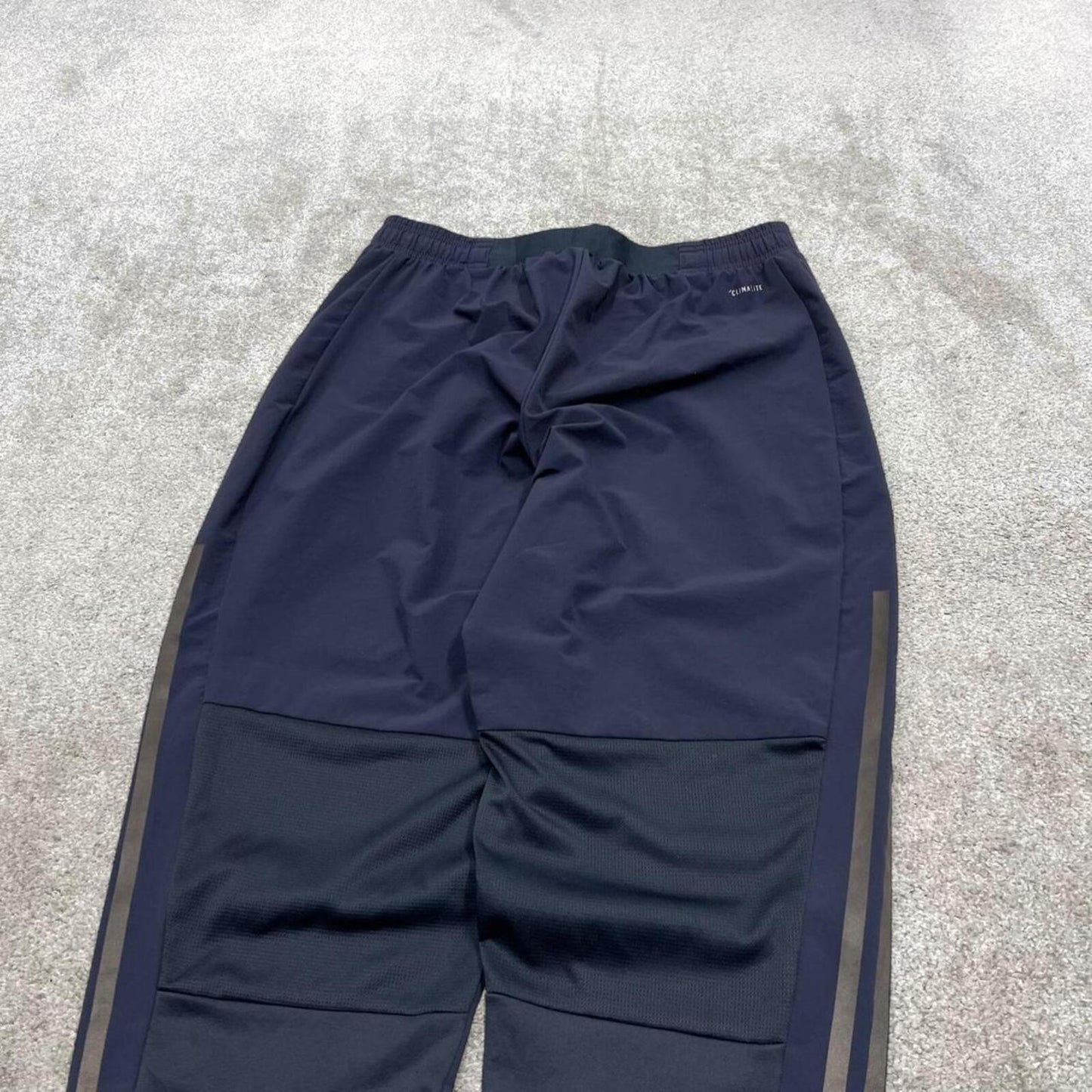 Y2k Adidas tracksuit bottoms black