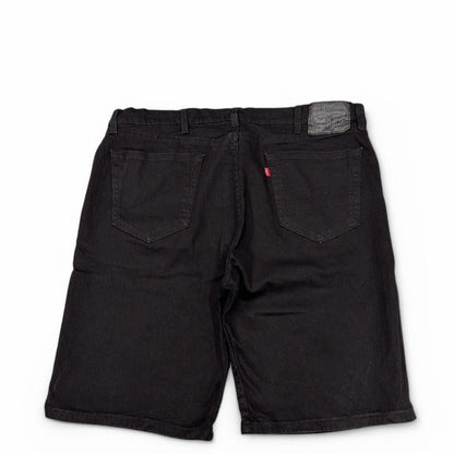 Mens black Levi’s denim shorts W42