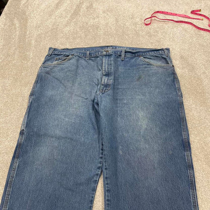 Y2k baggy Dickies carpenter jeans wide leg blue Loose denim skater cargo work pants