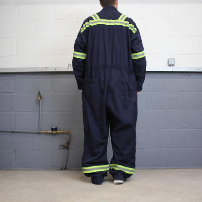 Carhartt FR boilersuit workwear coveralls navy Long sleeve work jumpsuit overalls fire resistant