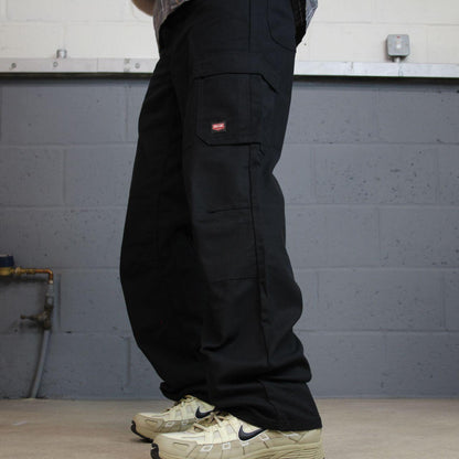 Red Kap baggy double knee cargo pants y2k Loose wide leg skater work pants