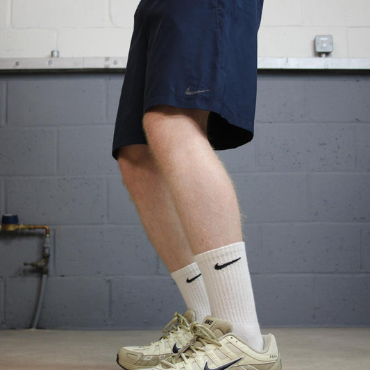 Nike sports shorts y2k loose navy Dri-Fit comfy floaty summer gym shorts