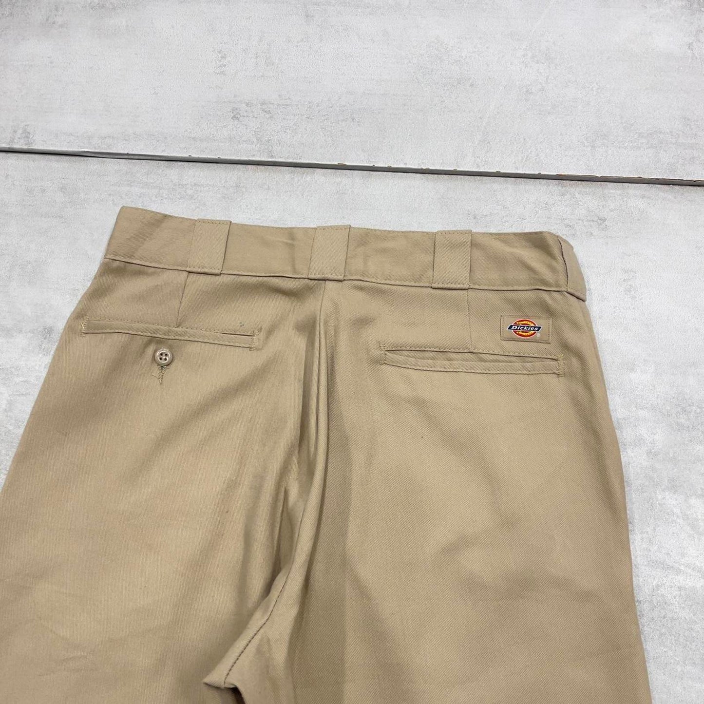 Khaki beige Dickies 874 original fit Pants W34L32