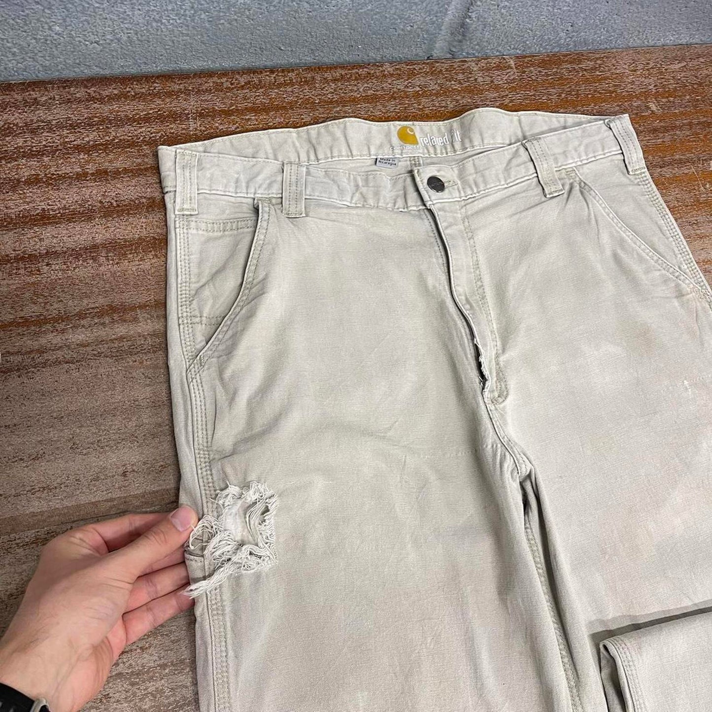 Carhartt carpenter trousers 36x34