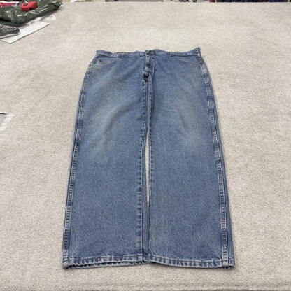 Vintage Wrangler jeans denim pants blue Loose straight leg 5 pocket 100% cotton denim jeans