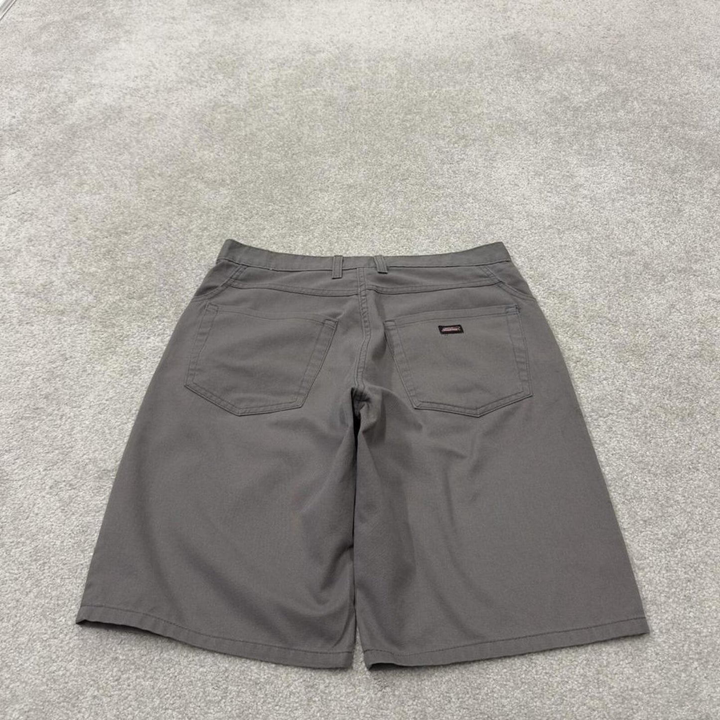 Dickies chino shorts loose grey Twill chino skater style shorts loose leg