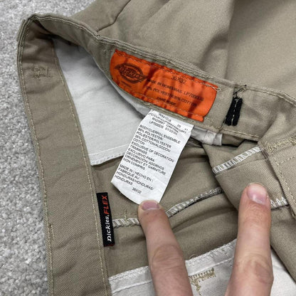 Y2K Dickies chino work pants 36x32 khaki Loose floaty casual skate cargo trousers