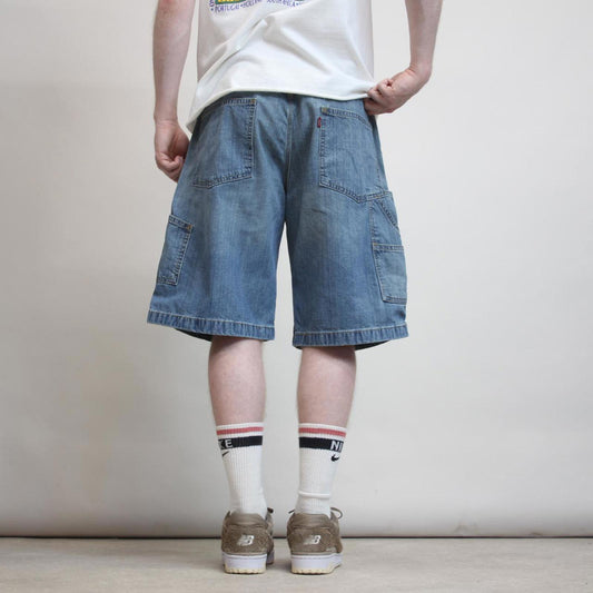 Mens Levi’s denim carpenter shorts W36