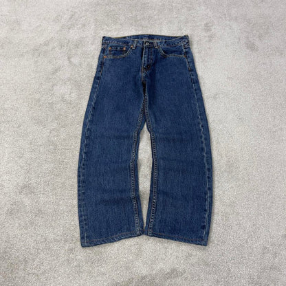 Blue Levis 505 jeans W30L25.5 y2k 90s style 5 pocket denim pants straight fit
